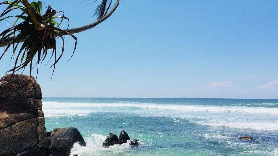 Shanthi Beach Resort Unawatuna Bagian luar foto